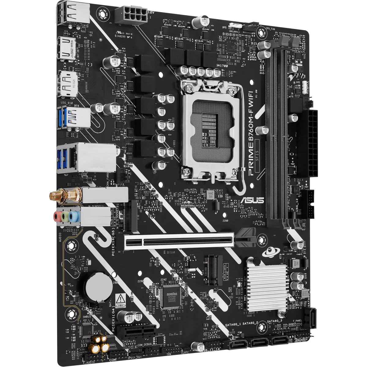 carte mère ASUS PRIME B760M-F WIFI - photo 2