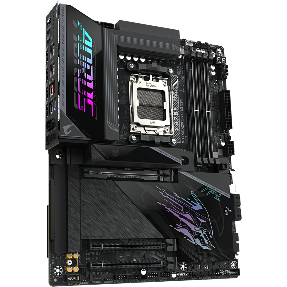 Motherboard Gigabyte X870E AORUS PRO X3D - photo 2