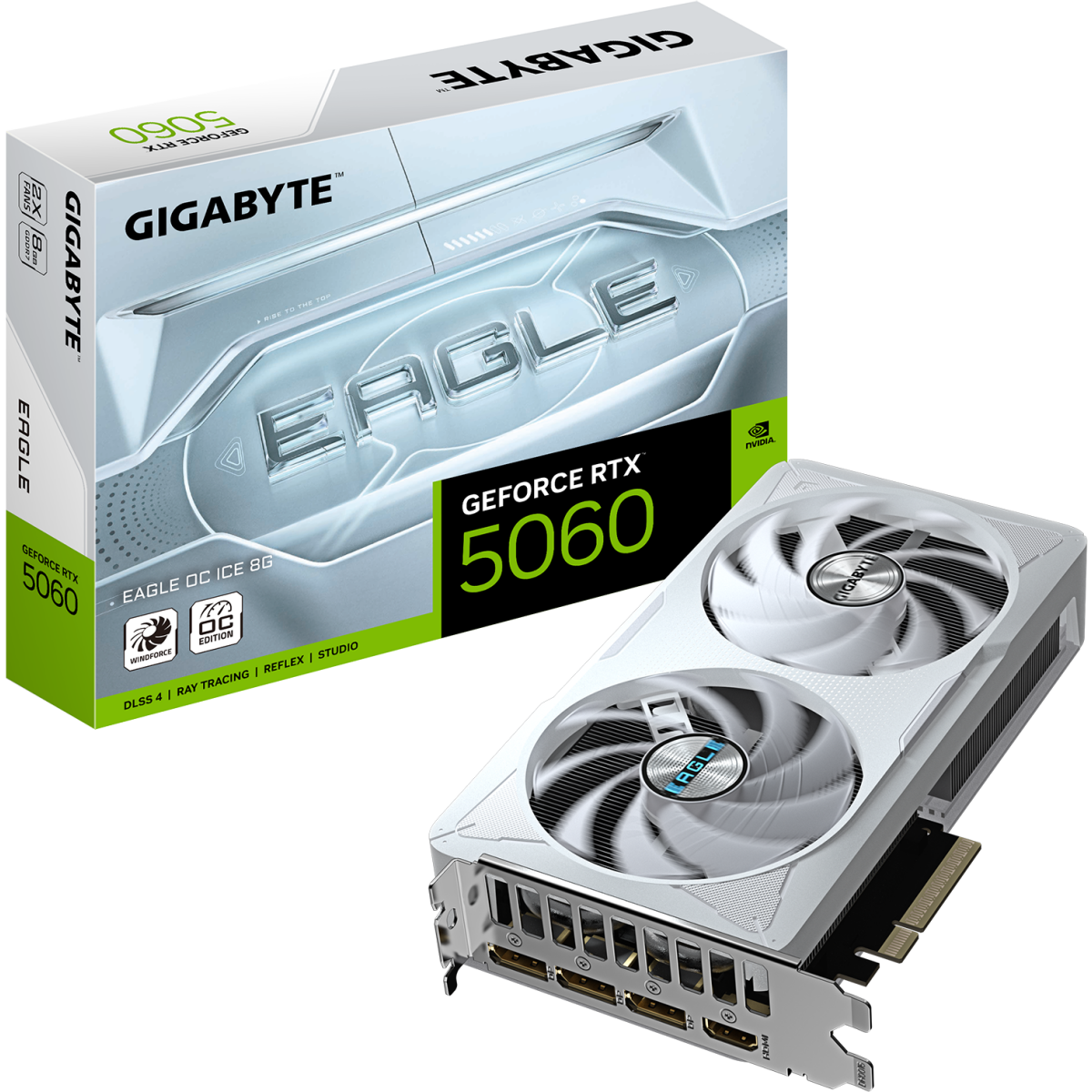 carte graphique NVIDIA GeForce RTX 5060 Gigabyte EAGLE OC ICE 8GB (GV-N5060EAGLEOC ICE-8GD) - photo 10