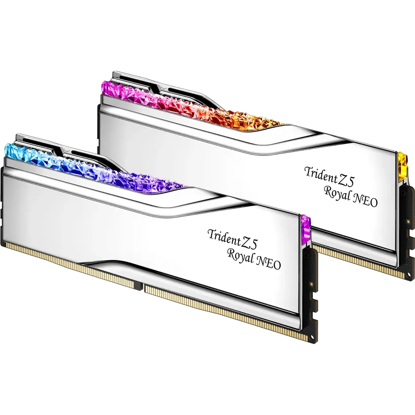 Arbeitsspeicher 32GB DDR5 6000MHz G.Skill Trident Z5 Royal Neo RGB (F5-6000J2836G16GX2-TR5NS) (2x16GB KIT)