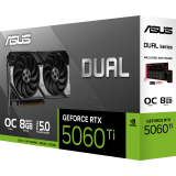 carte graphique NVIDIA GeForce RTX 5060 Ti ASUS OC 8GB (DUAL-RTX5060TI-O8G)
