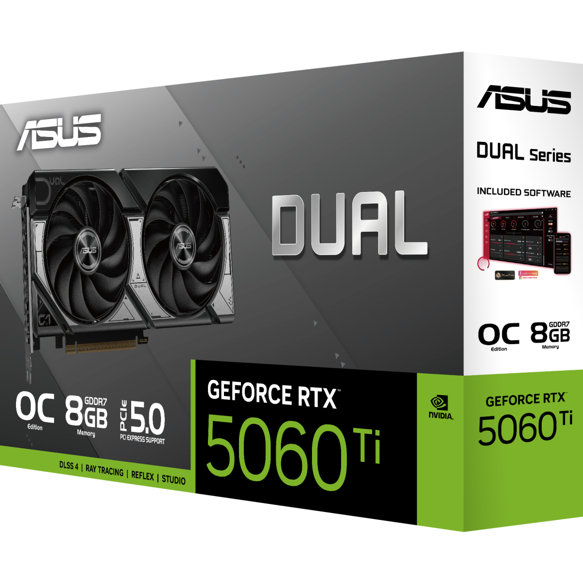 graphics card NVIDIA GeForce RTX 5060 Ti ASUS OC 8GB (DUAL-RTX5060TI-O8G) - photo 7