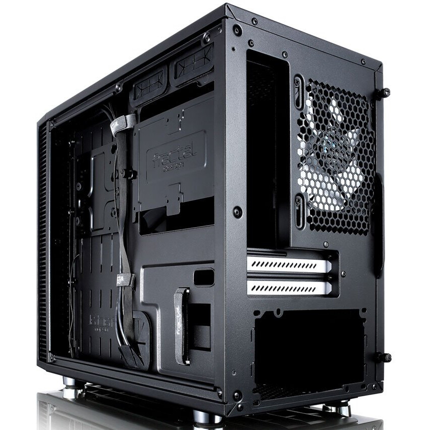 Datoru korpuss Fractal Design Define Nano S Black Window - FD-CA-DEF-NANO-S-BK-W - foto 3