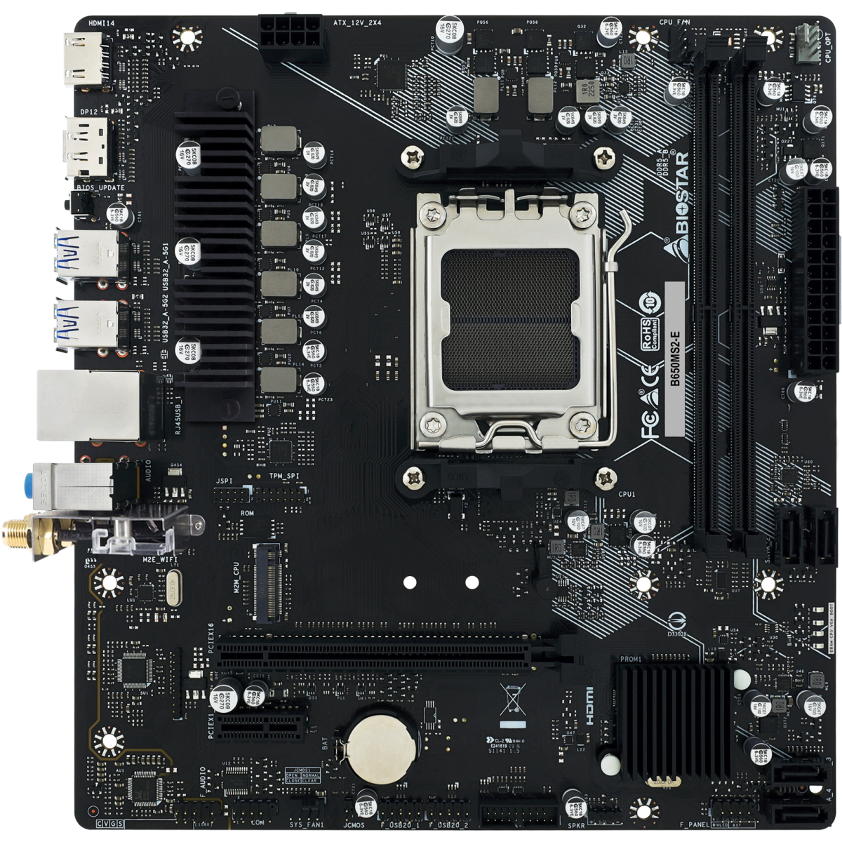 Motherboard Biostar B650MS2-E