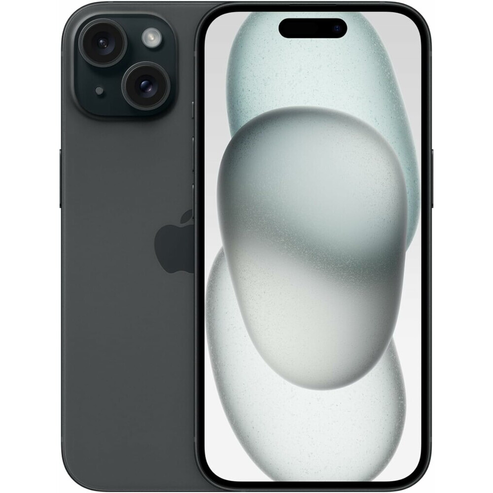 Smartphone Apple iPhone 15 128GB Black (MTP03HX/A)