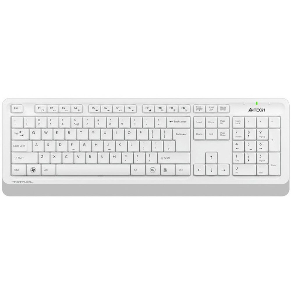 Tastatūra + pele A4Tech Fstyler FG1010 White - foto 2