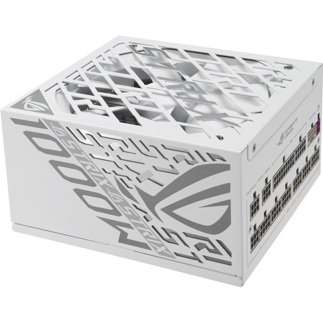 Alimentation électrique 1000W ASUS ROG Strix Platinum White Edition (ROG-STRIX-1000P-GAMING-WHITE) - 90YE00W4-B0NA00
