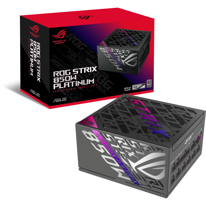 Power supply 850W ASUS ROG Strix Platinum - 90YE00W2-B0NA00 - photo 8