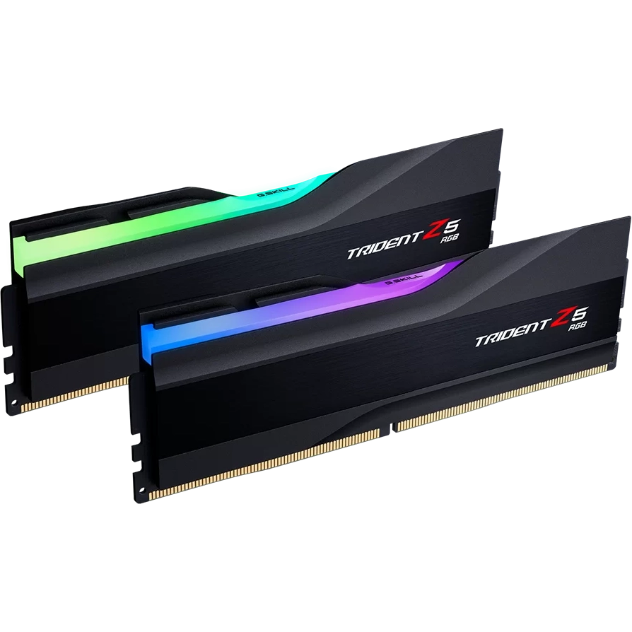 Arbeitsspeicher 64GB DDR5 6000MHz G.Skill Trident Z5 RGB (F5-6000J2836G32GX2-TZ5RK) (2x32GB KIT) - Foto 3