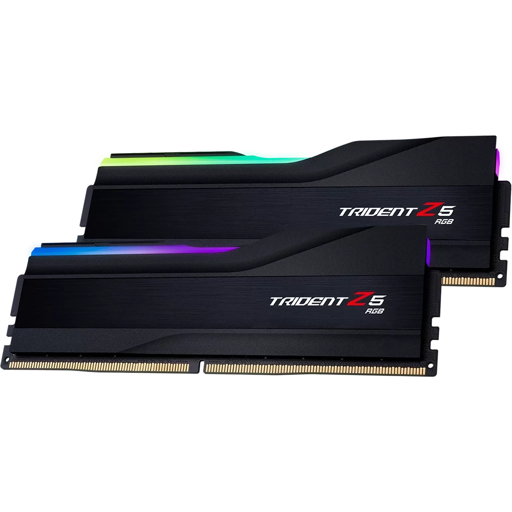 Arbeitsspeicher 64GB DDR5 6000MHz G.Skill Trident Z5 RGB (F5-6000J2836G32GX2-TZ5RK) (2x32GB KIT) - Foto 4