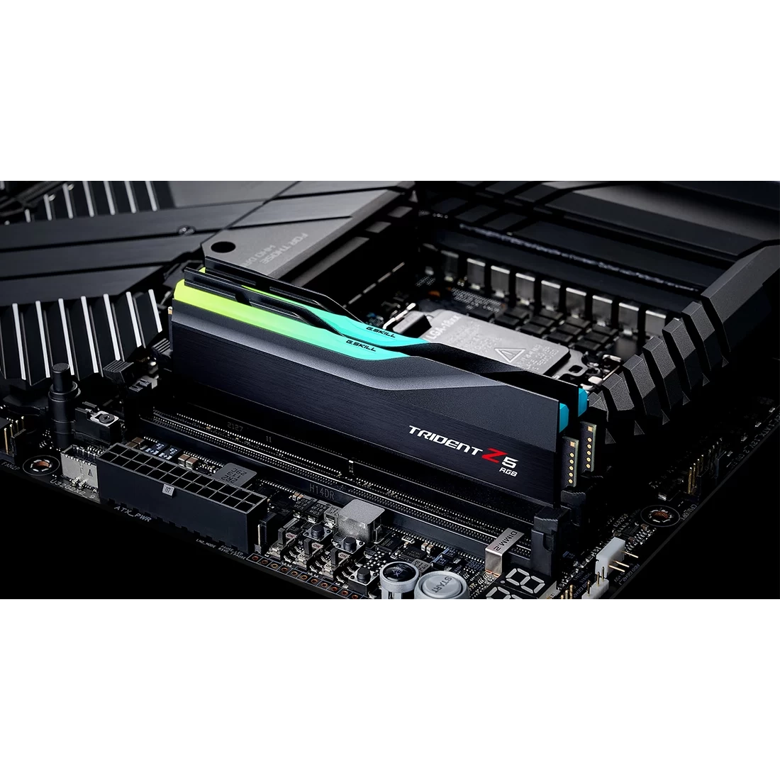 Arbeitsspeicher 64GB DDR5 6000MHz G.Skill Trident Z5 RGB (F5-6000J2836G32GX2-TZ5RK) (2x32GB KIT) - Foto 6