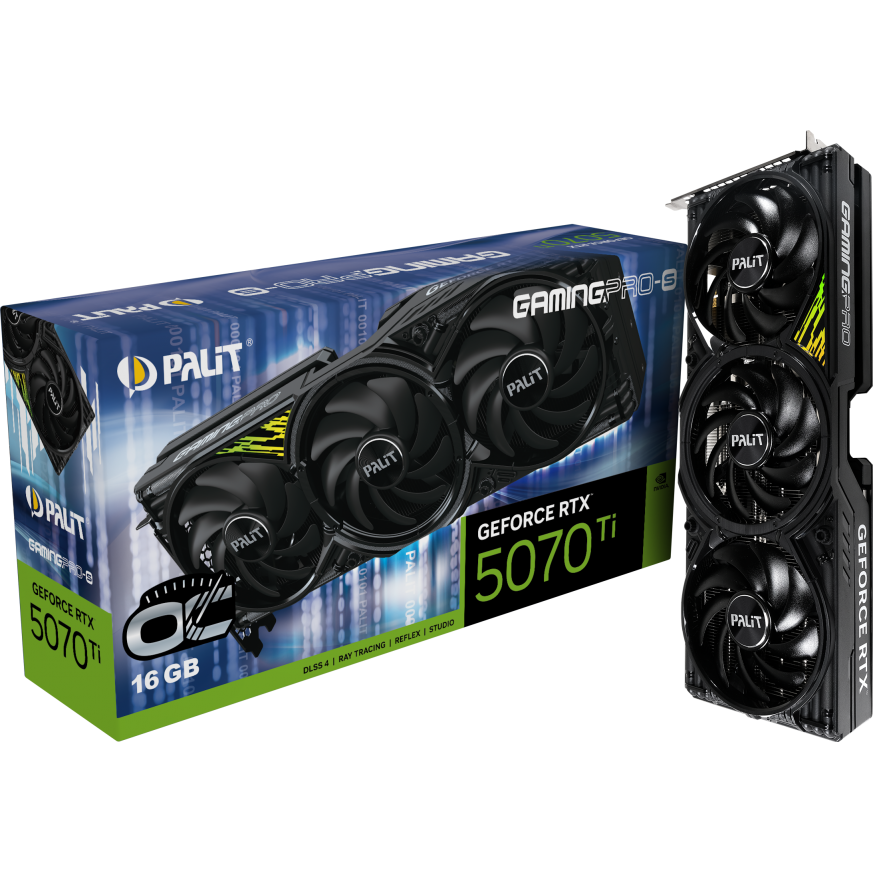 Graphics Card NVIDIA GeForce RTX 5070 Ti Palit GamingPro-S OC 16GB (NE7507TS19T2-GB2031U) - photo 9