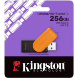 clé USB flash 256GB Kingston DataTraveler Exodia S Black/Orange (DTXS/256GB)