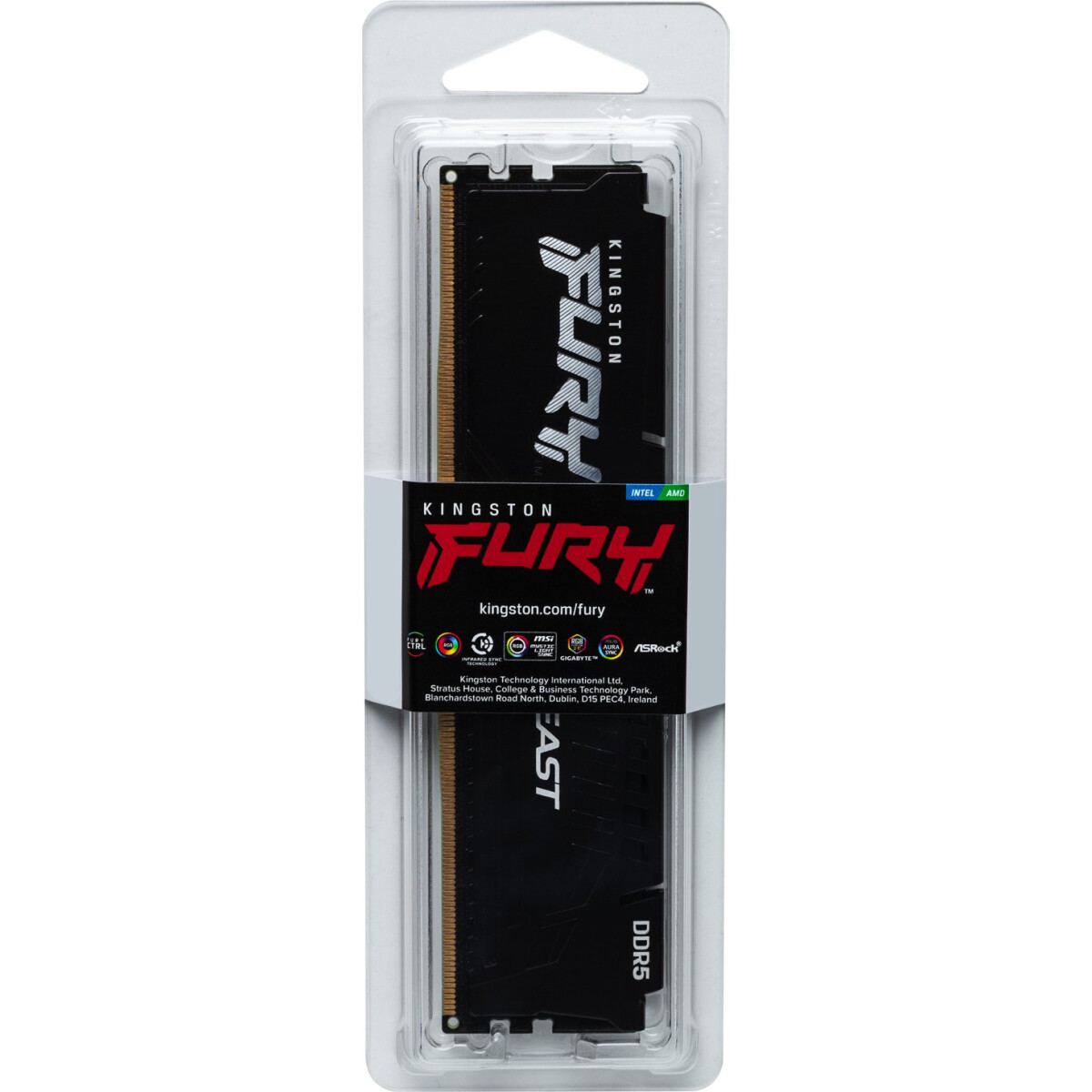 Arbeitsspeicher 32GB DDR5 5600MHz Kingston Fury Beast (KF556C36BBE2-32) - Foto 5