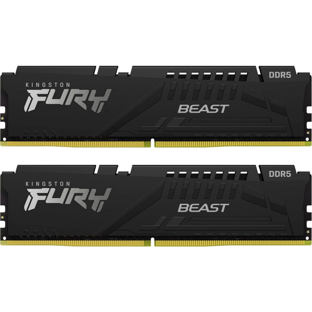 Arbeitsspeicher 64GB DDR5 5600MHz Kingston Fury Beast (KF556C36BBE2K2-64) (2x32GB KIT) - Foto 2