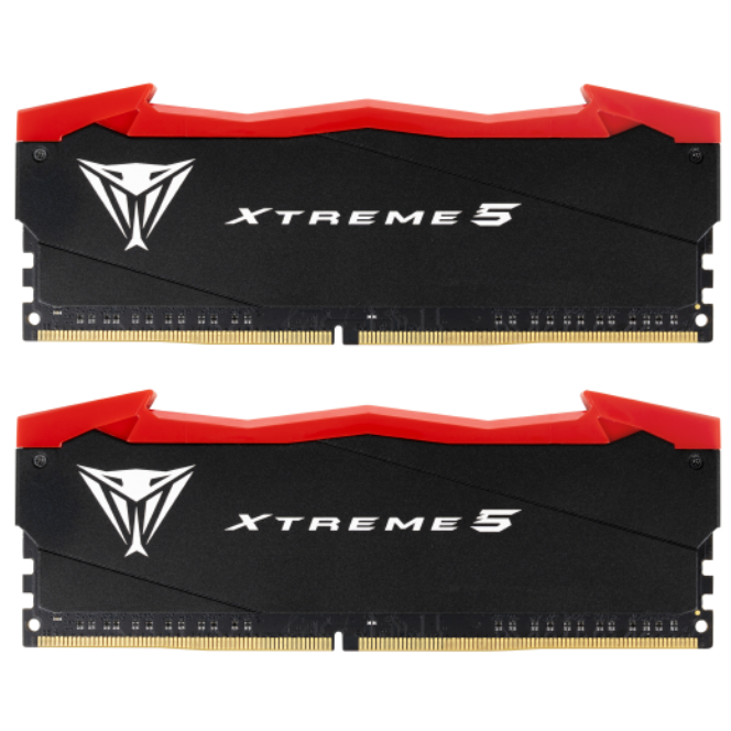 Arbeitsspeicher 32GB DDR5 8200MHz Patriot Viper Xtreme 5 (PVX532G82C38K) (2x16GB KIT)
