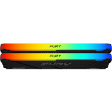 Arbeitsspeicher 64GB DDR4 3200MHz Kingston Fury Beast RGB (KF432C16BB2AK2/64) (2x32GB KIT)
