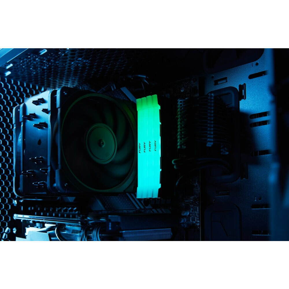 Arbeitsspeicher 64GB DDR4 3200MHz Kingston Fury Renegade RGB (KF432C16RB2AK2/64) (2x32GB KIT) - Foto 6