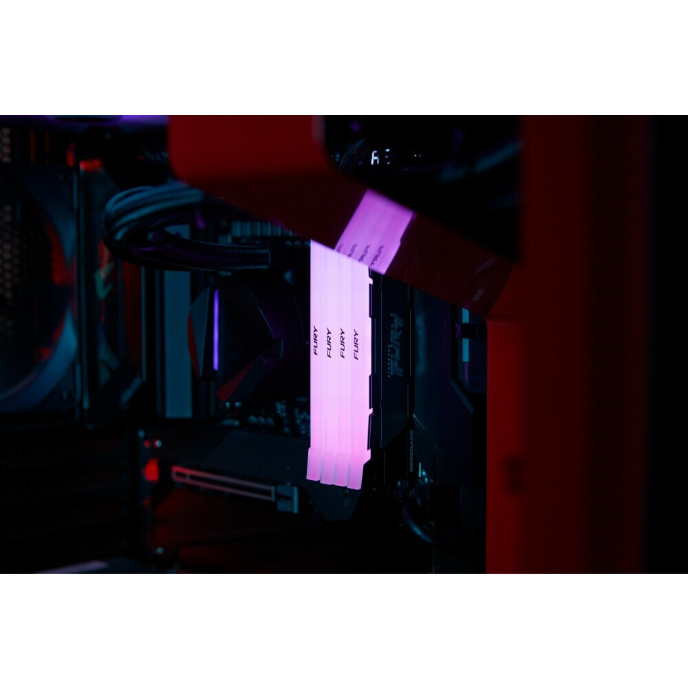 Arbeitsspeicher 64GB DDR4 3200MHz Kingston Fury Renegade RGB (KF432C16RB2AK2/64) (2x32GB KIT) - Foto 7