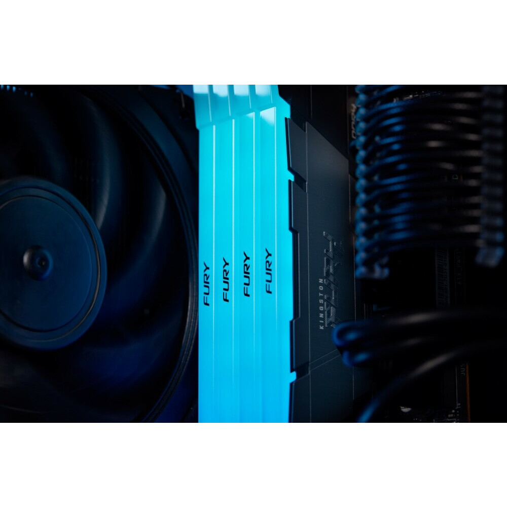 Arbeitsspeicher 64GB DDR4 3200MHz Kingston Fury Renegade RGB (KF432C16RB2AK2/64) (2x32GB KIT) - Foto 10