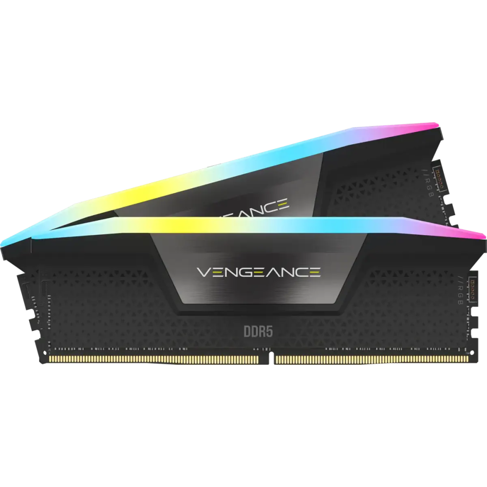 Mémoire vive 32GB DDR5 6400MHz Corsair Vengeance RGB (CMH32GX5M2B6400C32) (2x16GB KIT) - photo 2