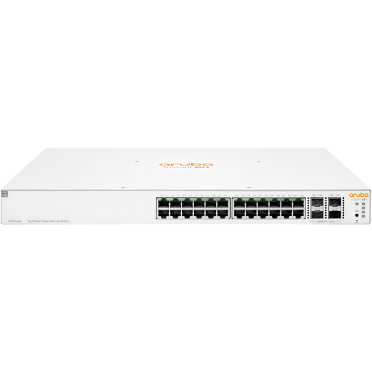 Commutateur (switch) HPE JL684B Instant On 1930 24G Class4 PoE 4SFP/SFP+ 370W