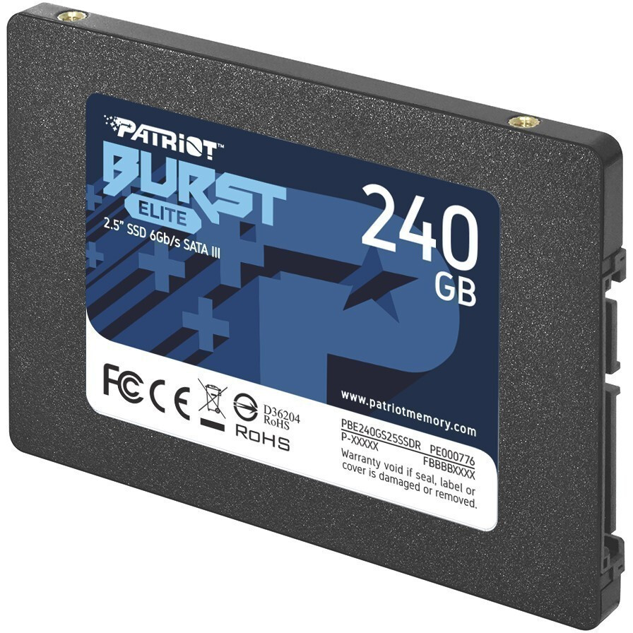 SSD disks 240Gb Patriot Burst Elite (PBE240GS25SSDR)