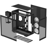 Boîtier DeepCool CH780 Black (R-CH780-BKADE41-G-1)
