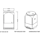 Réservoir avec pompe pour le circuit de refroidissement liquide Bykski B-TANK-DDC-MI 5V A-RGB&Black (C8-0229)