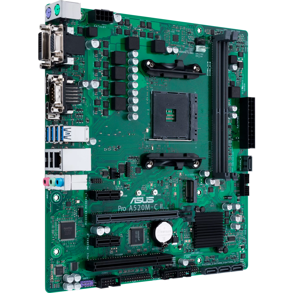 Motherboard ASUS PRO A520M-C II/CSM - photo 2