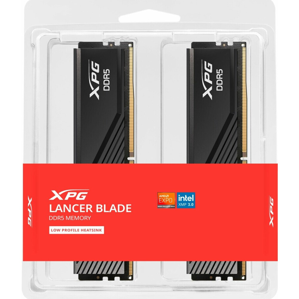 Arbeitsspeicher 32GB DDR5 6400MHz ADATA XPG Lancer Blade Black (AX5U6400C3216G-DTLABBK) (2x16GB KIT) - Foto 4