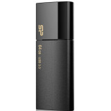 USB zibatmiņa 64Gb Silicon Power Blaze B05 Black (SP064GBUF3B05V1K)