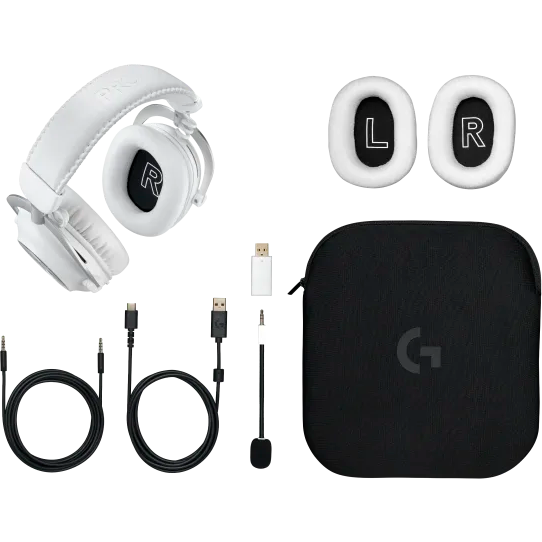 Headset Logitech G PRO LightSpeed White (981-001269) - photo 6