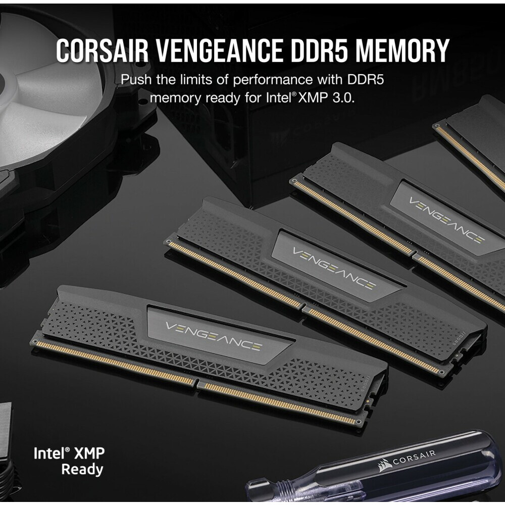 Mémoire vive 32GB DDR5 6000MHz Corsair Vengeance (CMK32GX5M2B6000C38) (2x16GB KIT) - photo 5