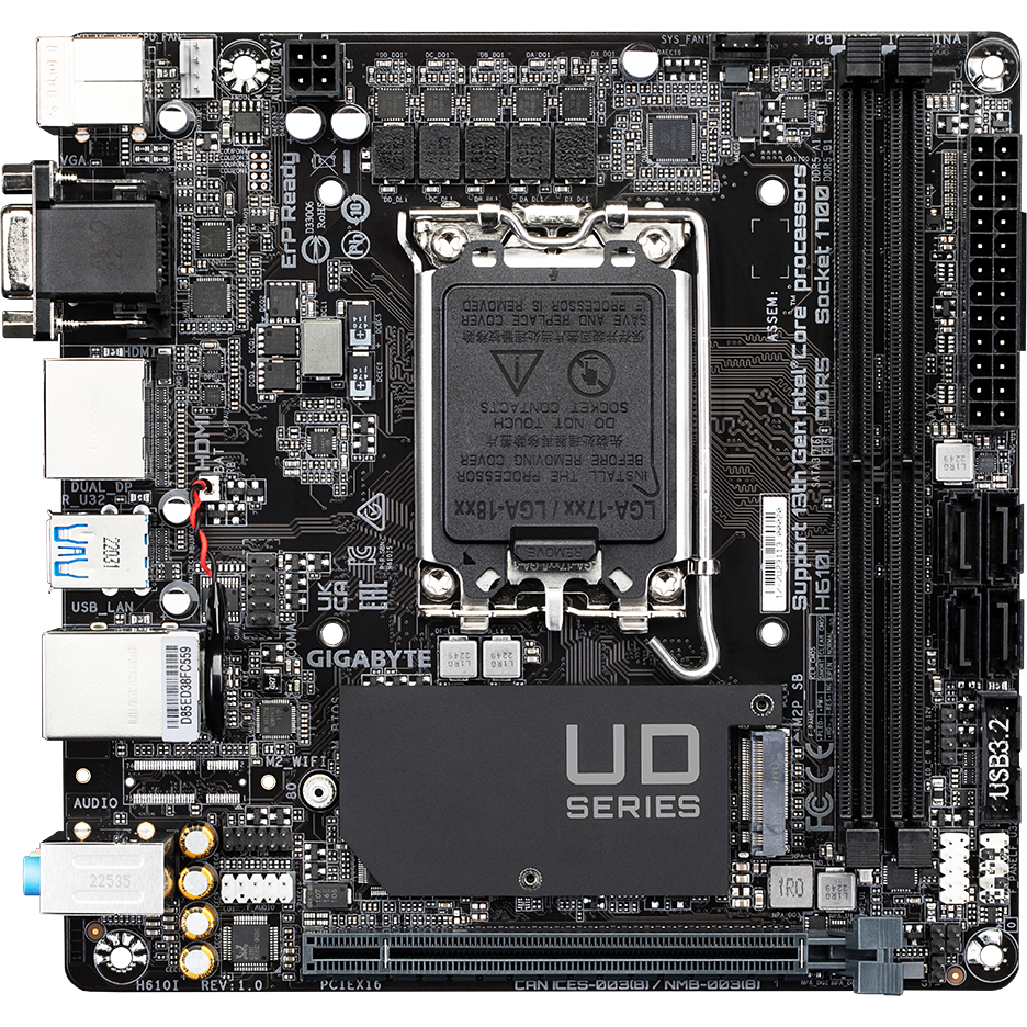 Mainboard Gigabyte H610I