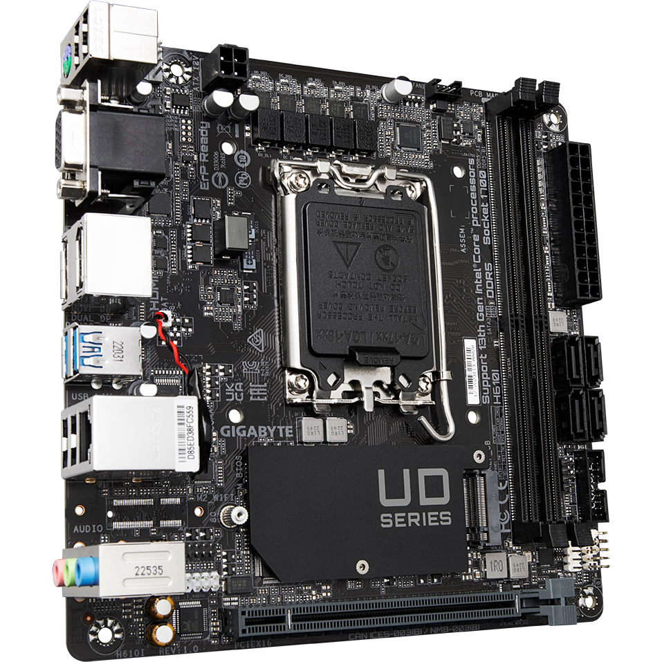 Mainboard Gigabyte H610I - Foto 2