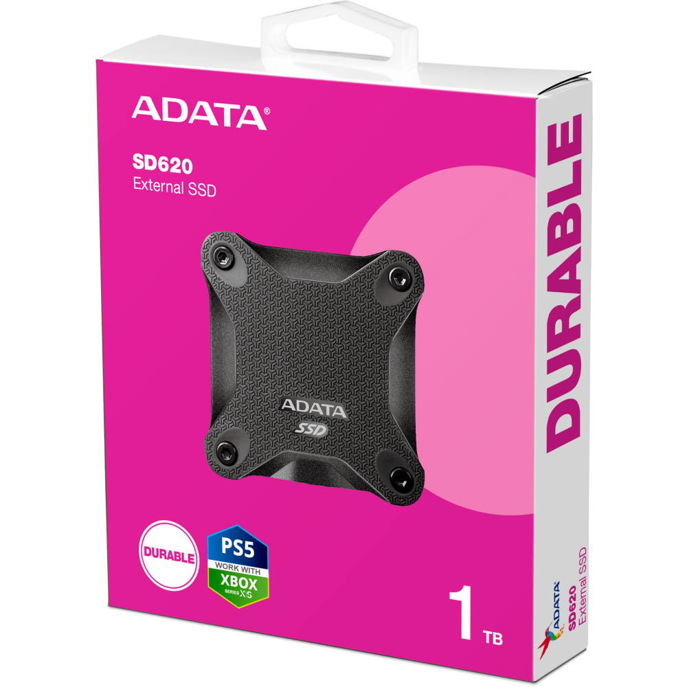 Externer SSD-Speicher 1TB ADATA SD620 Black (SD620-1TCBK) - Foto 6