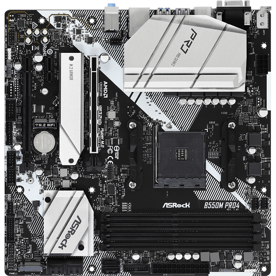 Carte mère ASRock B550M Pro4