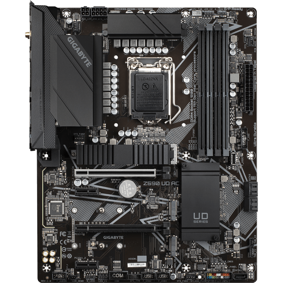 Pamatplate Gigabyte Z590 UD AC