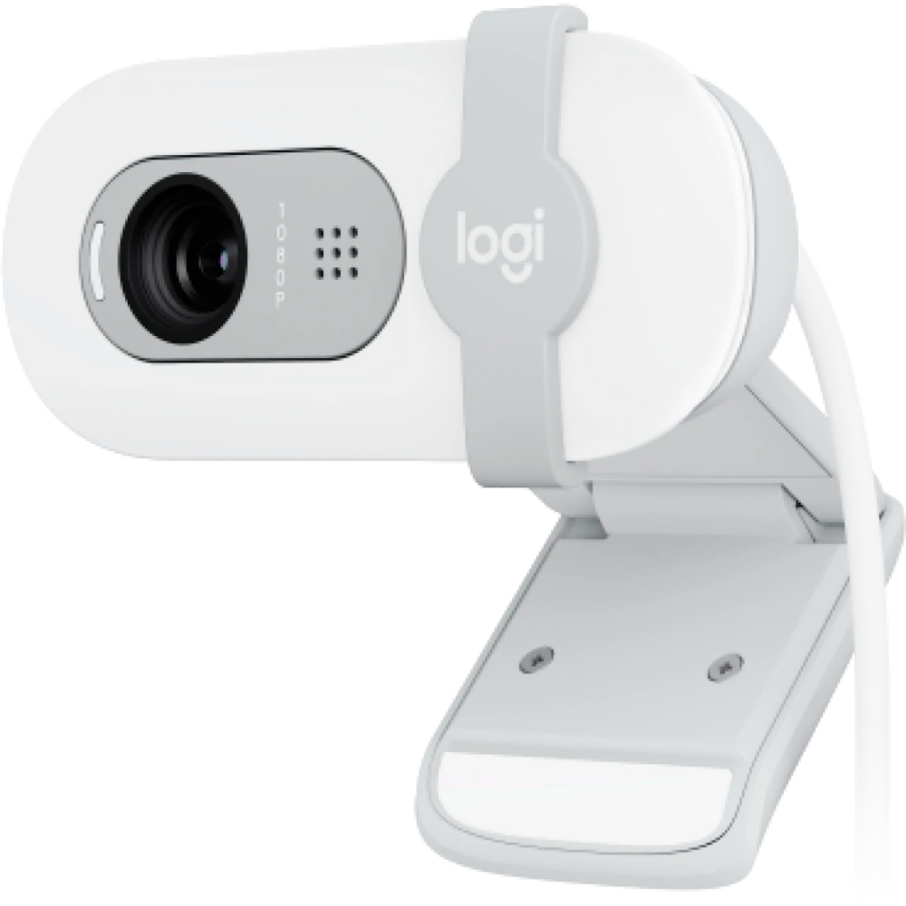 Webcam Logitech BRIO 100 Off-White (960-001617/1618)