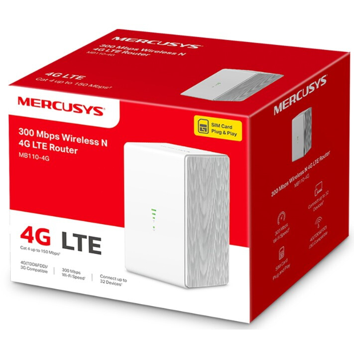 Routeur Wi-Fi Mercusys MB110-4G - photo 3