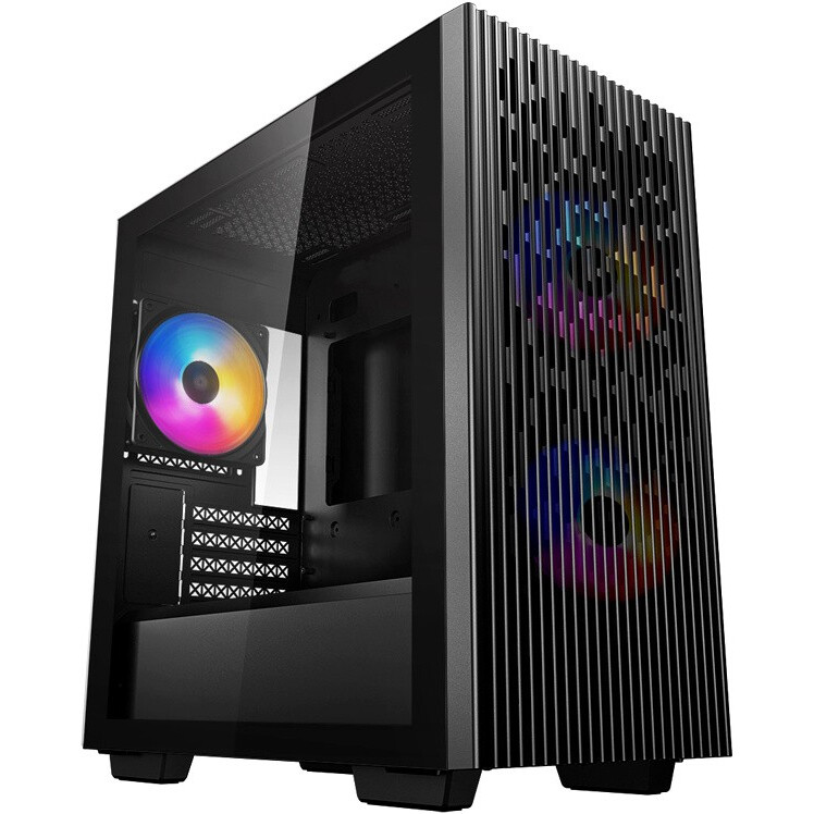 Datoru korpuss DeepCool MATREXX 40 3FS Black - DP-MATX-MATREXX40-3FS