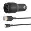 Autoladegerät Belkin BoostCharge Dual USB-A (CCD001BT1MBK)