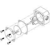 Capteur de débit pour le système de refroidissement par liquide Barrow SLF-V3 (BA2332)