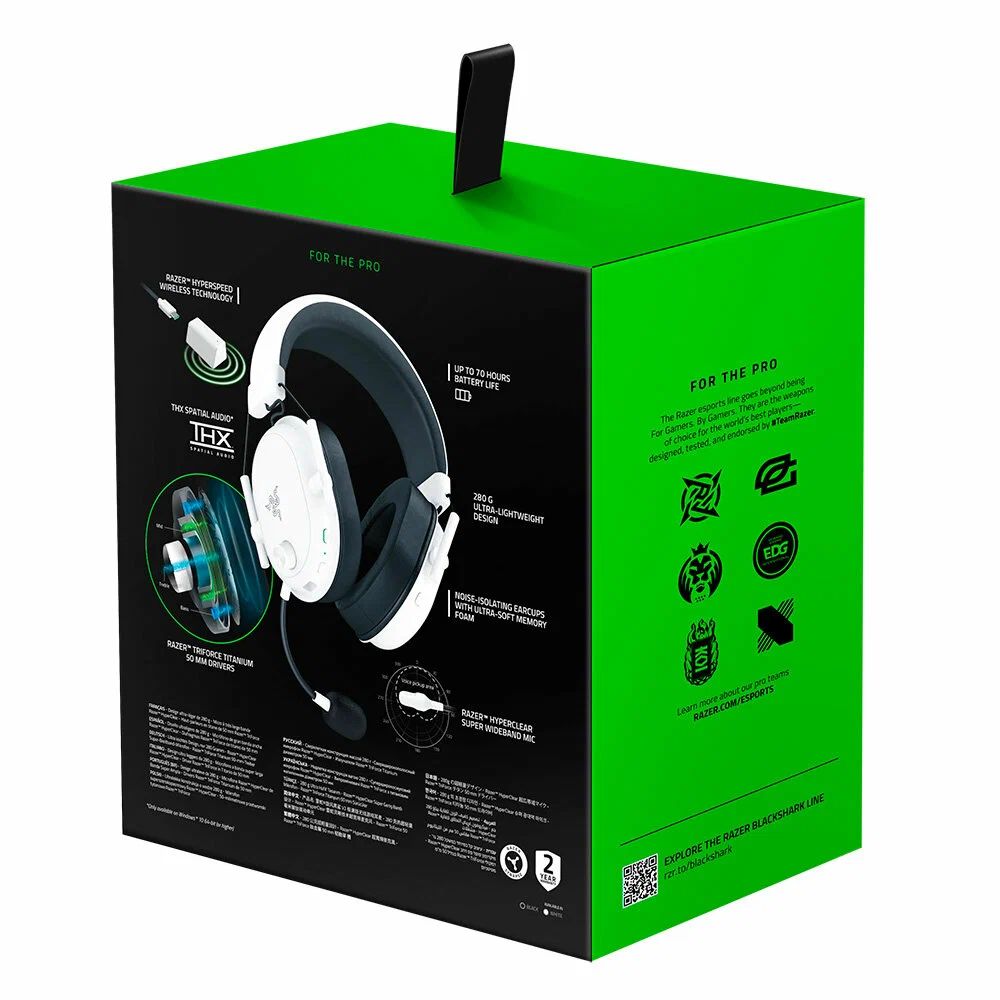 headset Razer Blackshark V2 HyperSpeed White - RZ04-04960200-R3M1 - photo 5