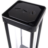 Réservoir avec pompe pour le circuit de refroidissement liquide Alphacool Eisbecher Aurora D5 Acetal/Glas - 250mm incl. Alphacool VPP Apex D5 (13326)