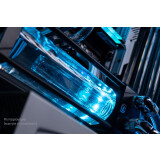 Réservoir avec pompe pour le circuit de refroidissement liquide Alphacool Eisbecher Aurora D5 Acetal/Glas - 250mm incl. Alphacool VPP Apex D5 (13326)