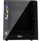 Datoru korpuss Powercase Mistral Z4С Mesh ARGB Black (CMIZ4C-A4)