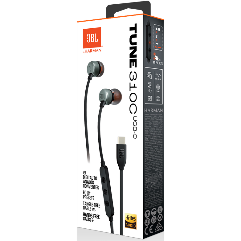 Headset JBL Tune 310C USB-C Black - JBLT310CBLK - Foto 9