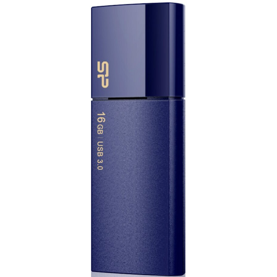 USB zibatmiņa 16Gb Silicon Power Blaze B05 Blue (SP016GBUF3B05V1D)
